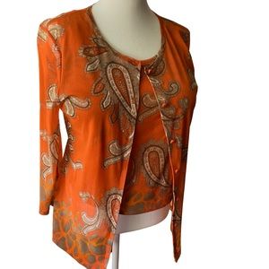 Gorgeous sweater and tank set